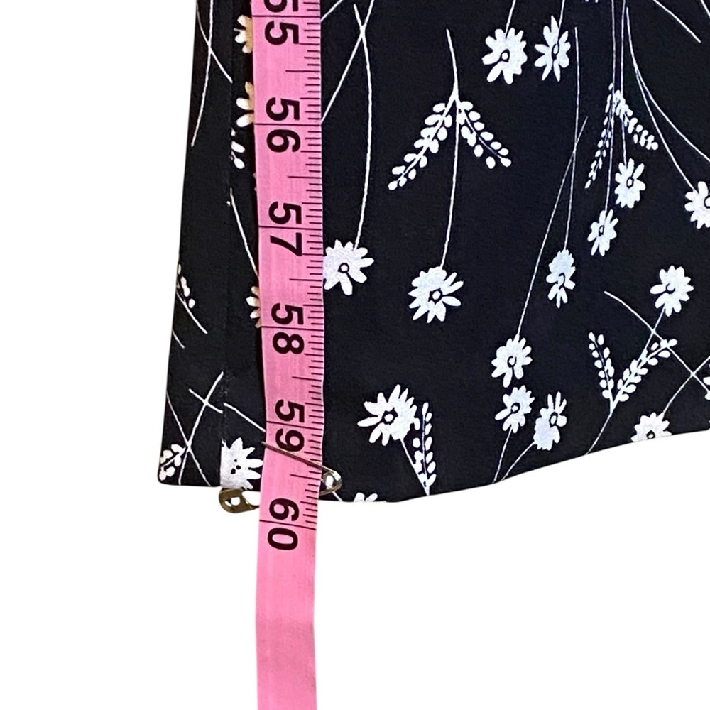 Calvin Klein Black & White Sleeveless Wide leg Jumpsuit Women’s Size 10 NWT - Picture 11 of 16